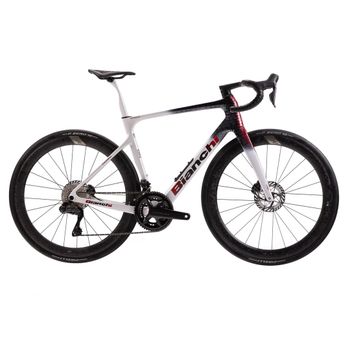 Used Bianchi Bianchi Infinito Paris-Roubaix LTD Ultegra Di2 12V 2026 Road & Gravel, White — image 2 of 5