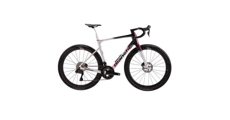 Used Bianchi Bianchi Infinito Paris-Roubaix LTD Ultegra Di2 12V 2026 Road & Gravel, White — image 1 of 5