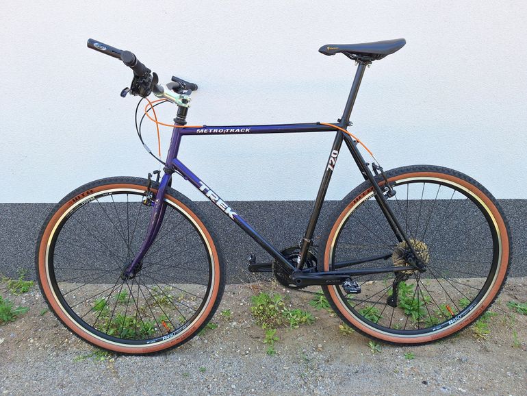 Used Trek 720 1993 Frameset Frameset 1993 Road & Gravel, Purple — image 3 of 3