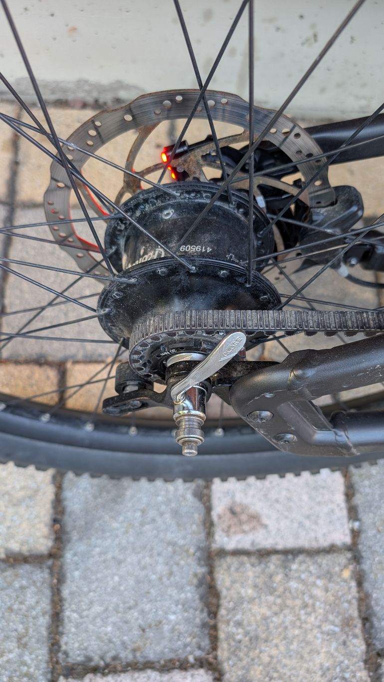 Used Riese & Müller Delite mountain rohloff 2024 2024 Mountainbike, Hellgrau, 27.5 — image 5 of 6