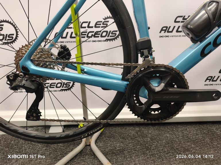 Used Colnago V4 Shimano 105 Di2 2025 2025 Road & Gravel, Blue — image 2 of 3