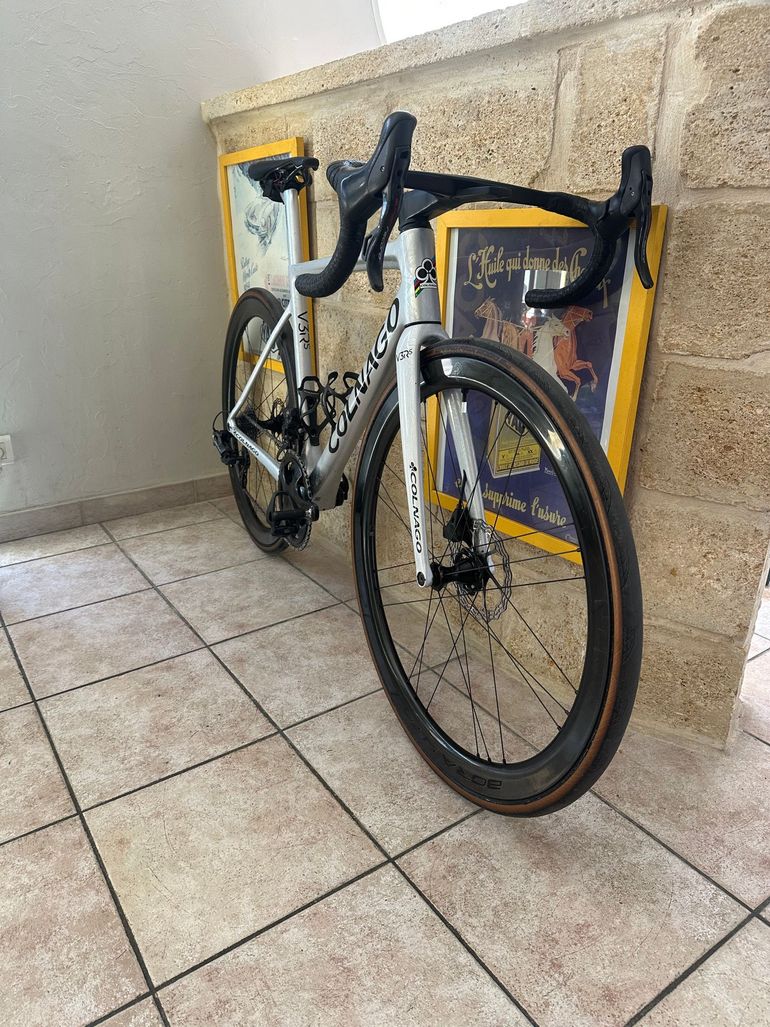 Used Colnago V3-rs Campagnolo Super Record EPS 2024 Road & Gravel, Light Gray — image 4 of 4