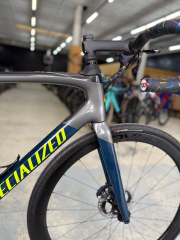 Used Specialized Roubaix Expert 2020 2020 Road & Gravel, Blue — image 7 of 26
