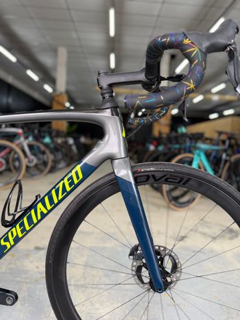 Used Specialized Roubaix Expert 2020 2020 Road & Gravel, Blue — image 6 of 26