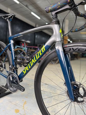 Used Specialized Roubaix Expert 2020 2020 Road & Gravel, Blue — image 5 of 26