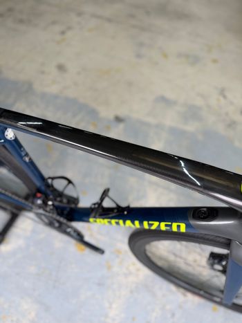 Used Specialized Roubaix Expert 2020 2020 Road & Gravel, Blue — image 15 of 26