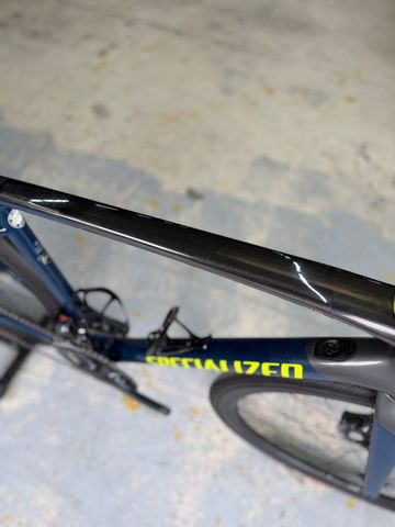 Used Specialized Roubaix Expert 2020 2020 Road & Gravel, Blue — image 15 of 26