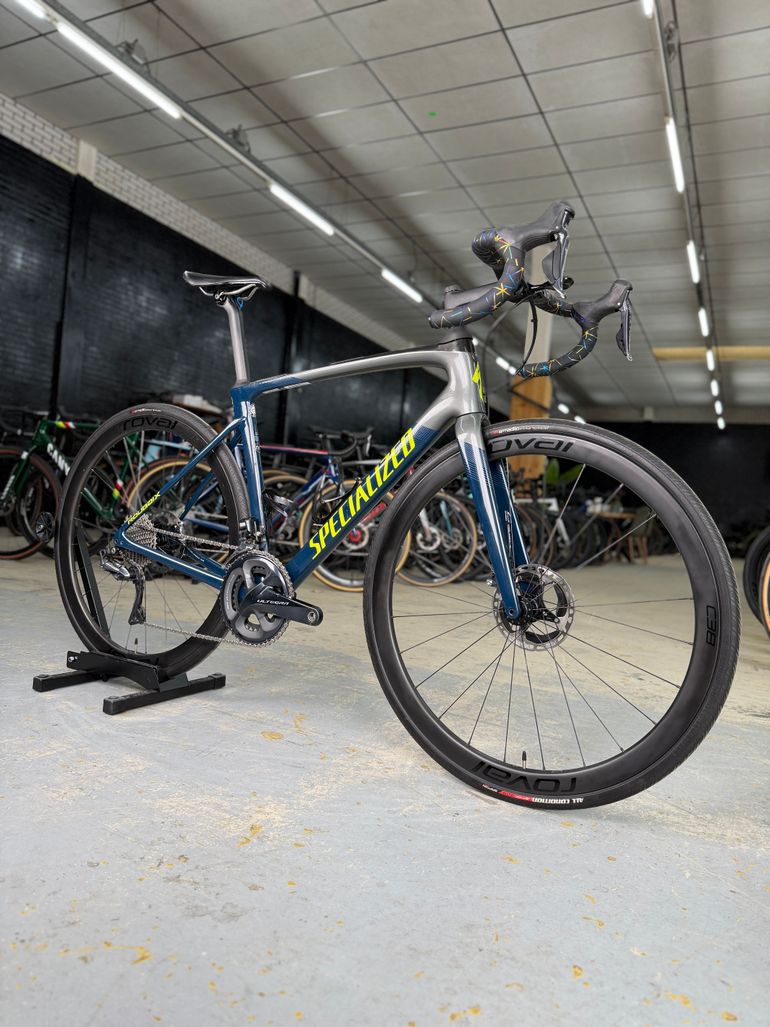 Used Specialized Roubaix Expert 2020 2020 Road & Gravel, Blue — image 2 of 26