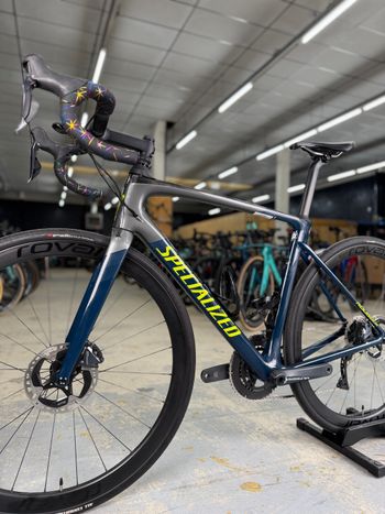 Used Specialized Roubaix Expert 2020 2020 Road & Gravel, Blue — image 20 of 26