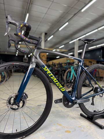 Used Specialized Roubaix Expert 2020 2020 Road & Gravel, Blue — image 20 of 26