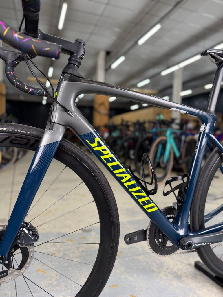 Used Specialized Roubaix Expert 2020 2020 Road & Gravel, Blue — image 21 of 26