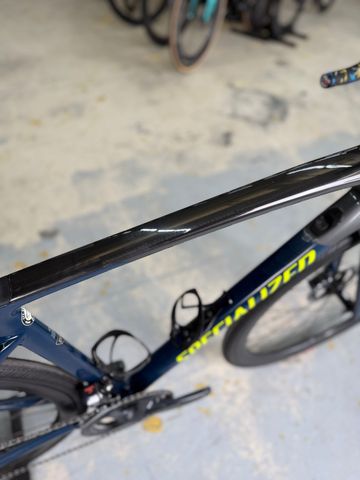 Used Specialized Roubaix Expert 2020 2020 Road & Gravel, Blue — image 14 of 26