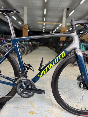 Used Specialized Roubaix Expert 2020 2020 Road & Gravel, Blue — image 13 of 26