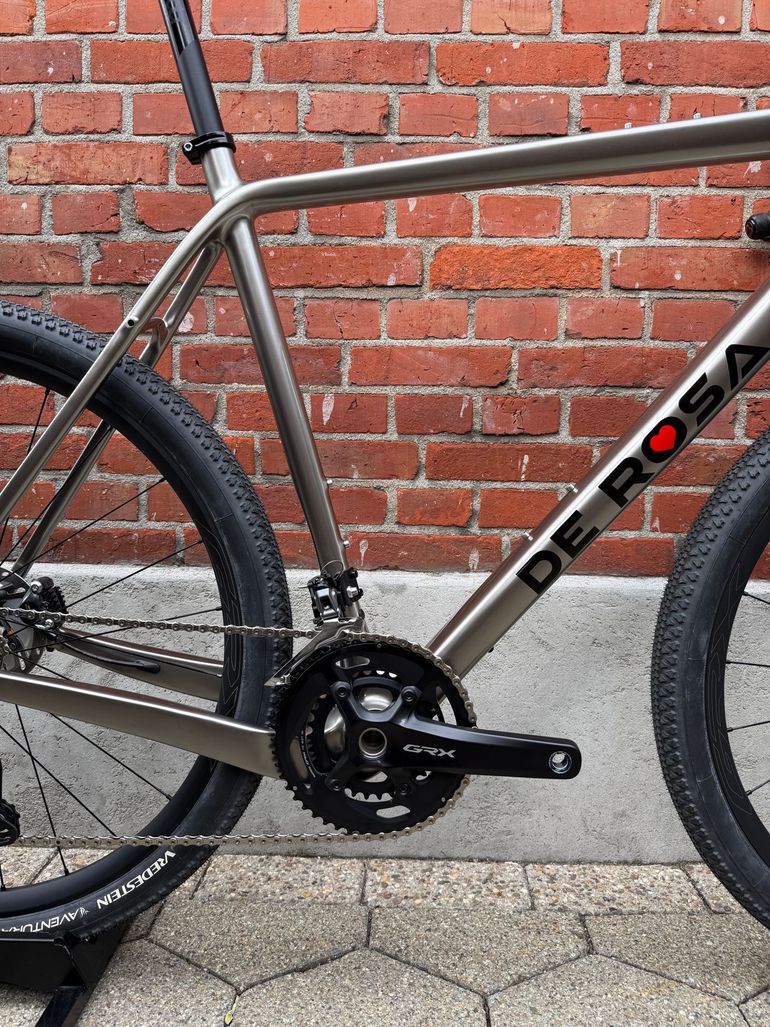 Used De Rosa De Rosa Custom Shimano GRX 2023 Road & Gravel, Light Gray — image 3 of 15