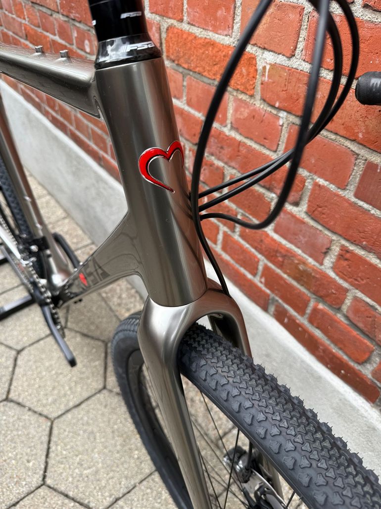 Used De Rosa De Rosa Custom Shimano GRX 2023 Road & Gravel, Light Gray — image 6 of 15
