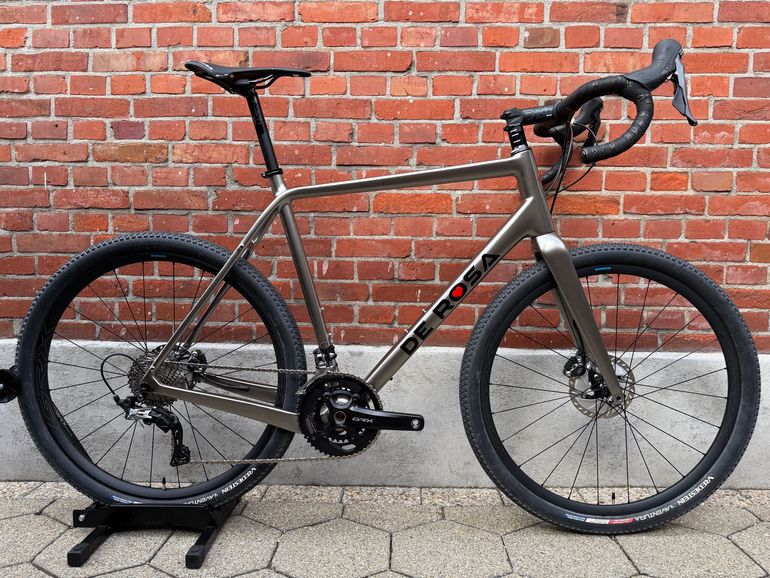 Used De Rosa De Rosa Custom Shimano GRX 2023 Road & Gravel, Light Gray — image 1 of 15