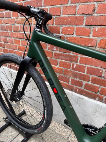 Used De Rosa Custom Shimano GRX Di2 2023 Road & Gravel, Green — image 14 of 14