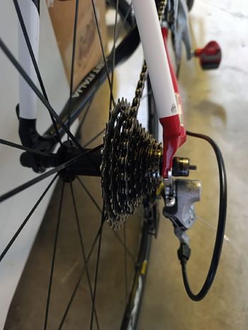 CBT Italia Custom Shimano Ultegra 2011 Road & Gravel usato, Bianco — immagine 13 di 13