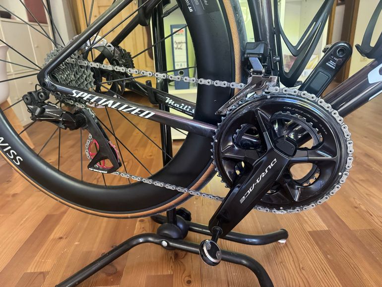 Used Specialized S-Works Tarmac SL8 - Shimano Dura-Ace Di2 2025 2025 Road & Gravel, Red — image 4 of 6