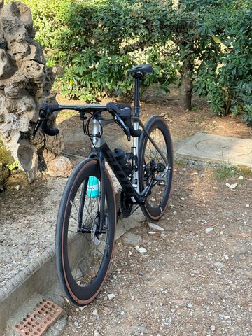 Gebrauchtes Scott addict rc 15 Custom Shimano 105 2019 Road & Gravel, Hellgrau — Bild 6 von 7