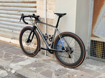 Gebrauchtes Scott addict rc 15 Custom Shimano 105 2019 Road & Gravel, Hellgrau — Bild 4 von 7