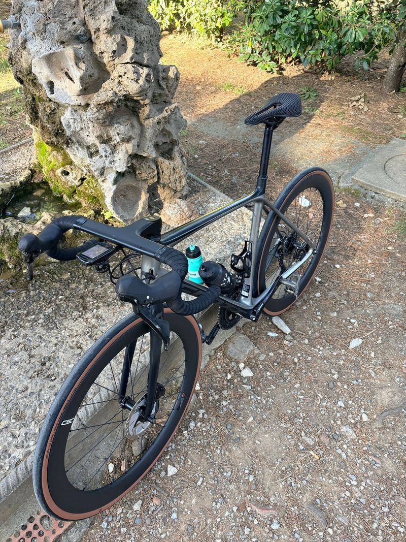 Gebrauchtes Scott addict rc 15 Custom Shimano 105 2019 Road & Gravel, Hellgrau — Bild 3 von 7