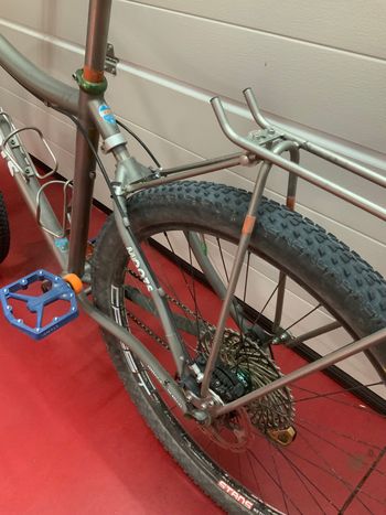 Used Moots Rogue YBB 2014 Mountainbike, Hellgrau — image 3 of 6