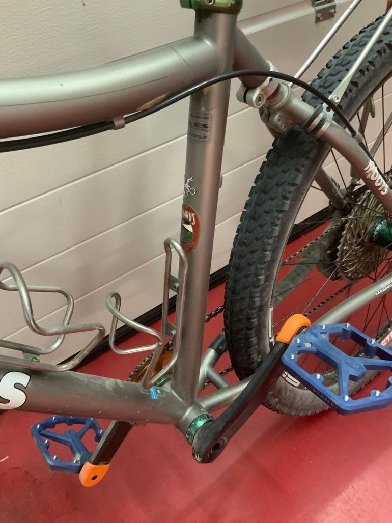Used Moots Rogue YBB 2014 Mountainbike, Hellgrau — image 2 of 6
