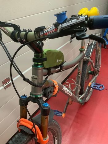 Used Moots Rogue YBB 2014 Mountainbike, Hellgrau — image 4 of 6
