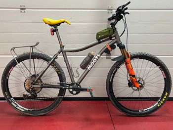 Used Moots Rogue YBB 2014 Mountainbike, Hellgrau — image 6 of 6