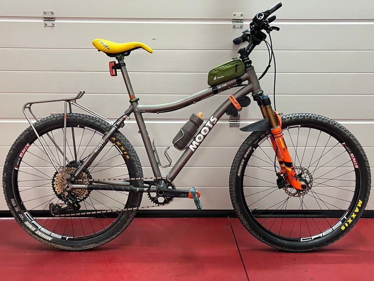 Used Moots Rogue YBB 2014 Mountainbike, Hellgrau — image 6 of 6