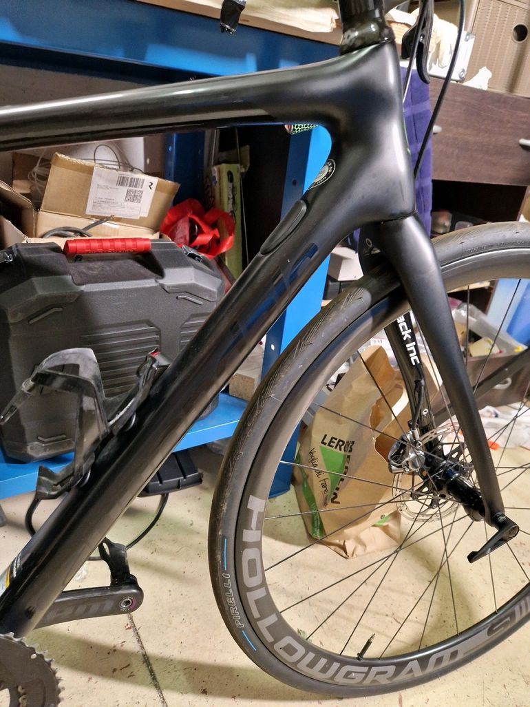 Brugt Cannondale Synapse Hi-MOD Disc RED eTap 2018 2018 Road & Gravel — billede 13 af 21
