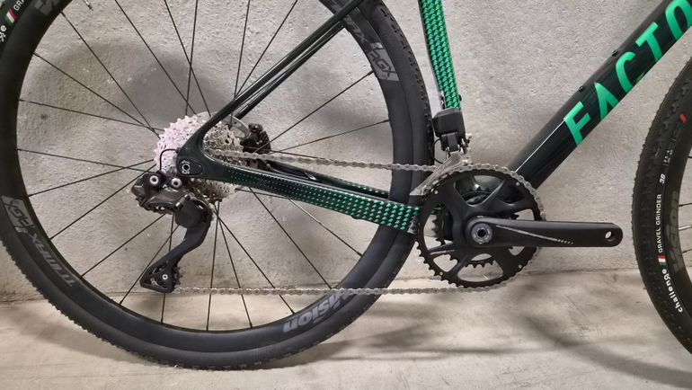 Used Factor Factor LS Disc 105 Di2 2025 Road & Gravel, Green — image 2 of 3