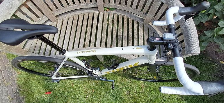 Used Trek Domane AL 4 Disc 2021 2021 Road & Gravel, Weiß — image 6 of 6
