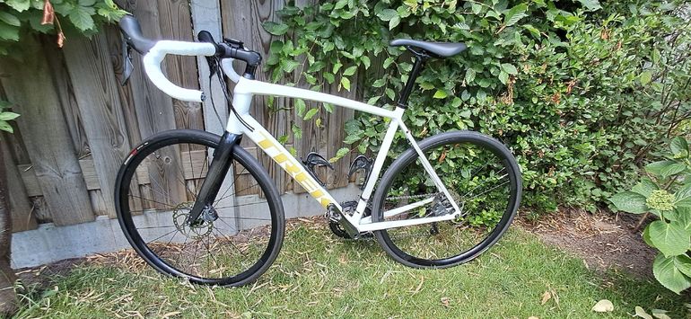Used Trek Domane AL 4 Disc 2021 2021 Road & Gravel, Weiß — image 2 of 6