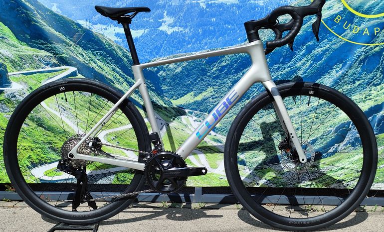 Used CUBE ATTAIN C:62, SLX 2026 2026 Road & Gravel, Light Gray — image 1 of 32
