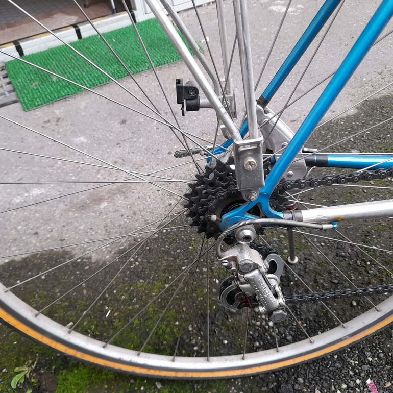 Used Leuci Anno 1985 Gruppo Misto Cambio Campagnolo Nuovo Gran Sport 1985 Urban, Blue — image 3 of 8