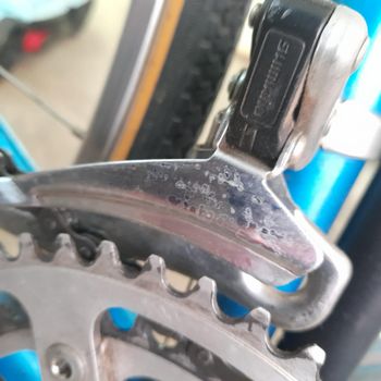 Used Leuci Anno 1985 Gruppo Misto Cambio Campagnolo Nuovo Gran Sport 1985 Urban, Blue — image 5 of 8
