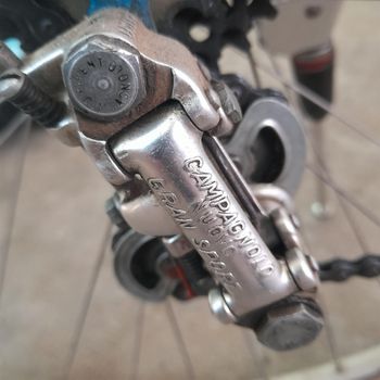 Used Leuci Anno 1985 Gruppo Misto Cambio Campagnolo Nuovo Gran Sport 1985 Urban, Blue — image 6 of 8
