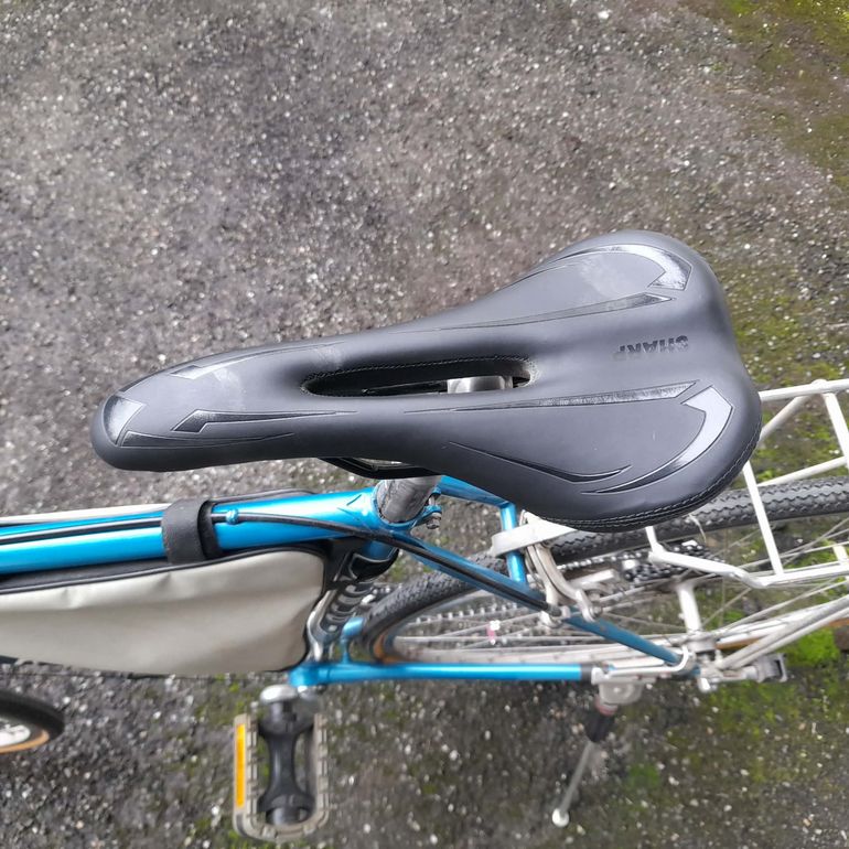 Used Leuci Anno 1985 Gruppo Misto Cambio Campagnolo Nuovo Gran Sport 1985 Urban, Blue — image 4 of 8