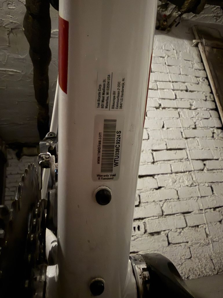 Used Trek Domane AL 3 Disc 2022 2022 Road & Gravel, Weiß — image 18 of 71
