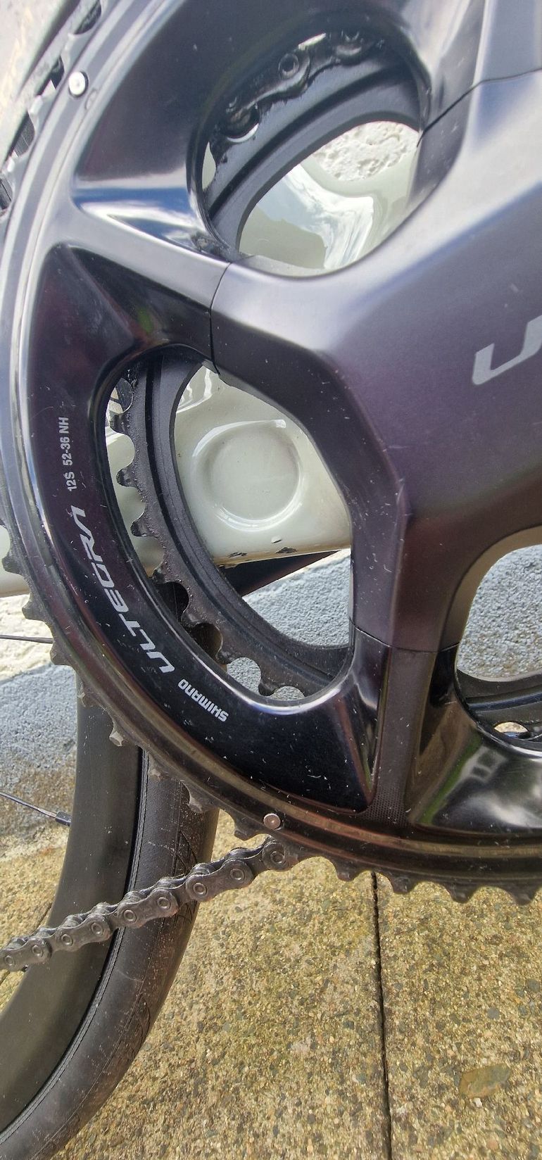 Used Rose XLITE 04 Ultegra Di2 2022 2022 Road & Gravel, Light Gray — image 6 of 7