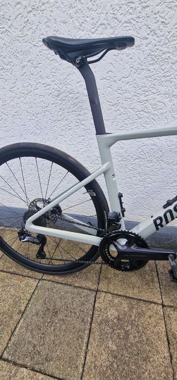 Used Rose XLITE 04 Ultegra Di2 2022 2022 Road & Gravel, Light Gray — image 3 of 7