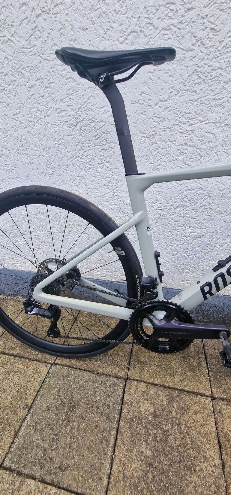 Used Rose XLITE 04 Ultegra Di2 2022 2022 Road & Gravel, Light Gray — image 3 of 7