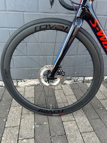 Used Specialized Specialized S-Works Roubaix Di2 12-S Powermeter ROVAL C38 2019 Road & Gravel, Blue — image 11 of 15