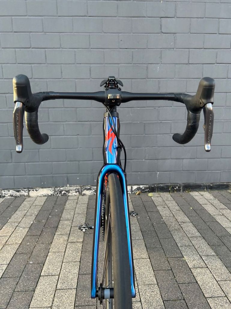 Used Specialized Specialized S-Works Roubaix Di2 12-S Powermeter ROVAL C38 2019 Road & Gravel, Blue — image 5 of 15