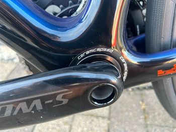 Used Specialized Specialized S-Works Roubaix Di2 12-S Powermeter ROVAL C38 2019 Road & Gravel, Blue — image 8 of 15