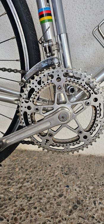 Used Alan Alan Custom Campagnolo Super Record 1975 Road & Gravel, Light Gray — image 3 of 11