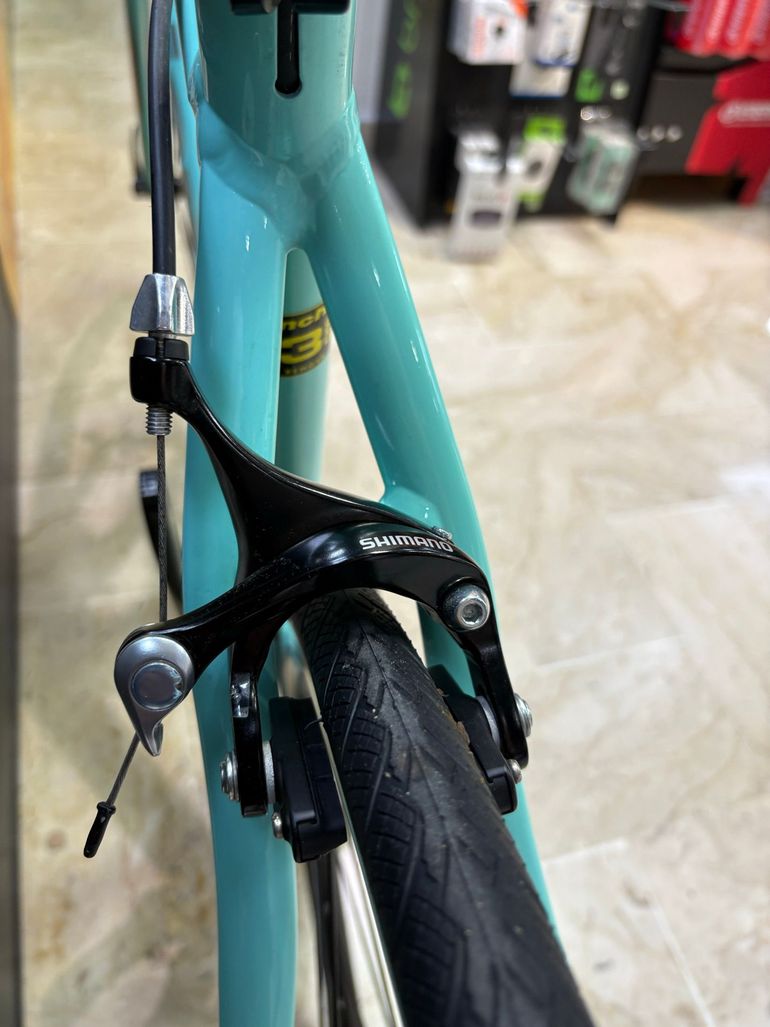 Used Bianchi Via Nirone 7 105 2021 2021 Road & Gravel, Green — image 5 of 8