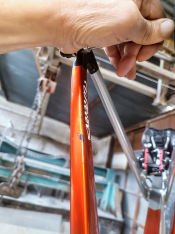 Used Wilier Cento10pro Shimano Ultegra Di2 (12 Speed) 2023 Road & Gravel, Orange — image 7 of 19